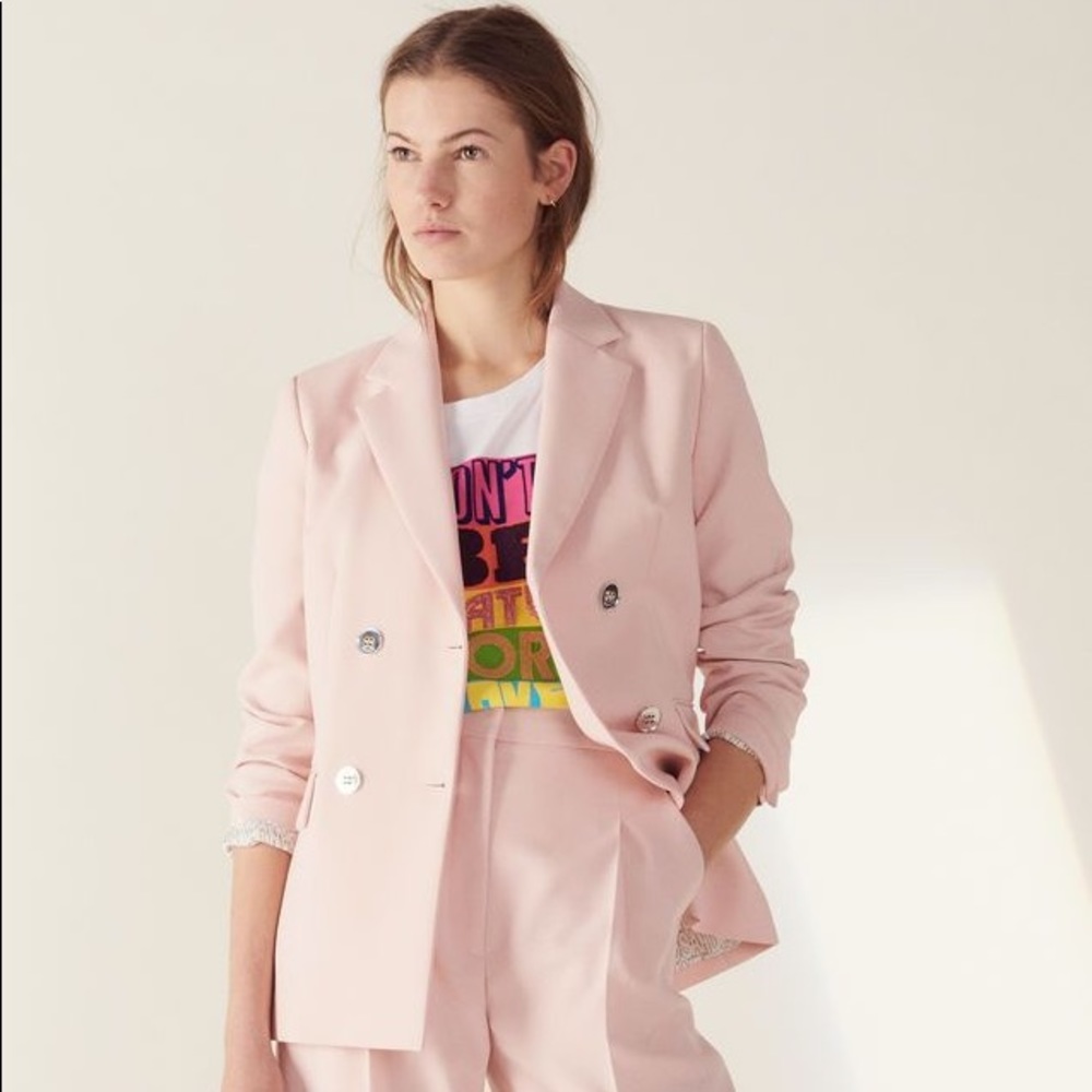 SANDRO - Size S - Pink Blazer